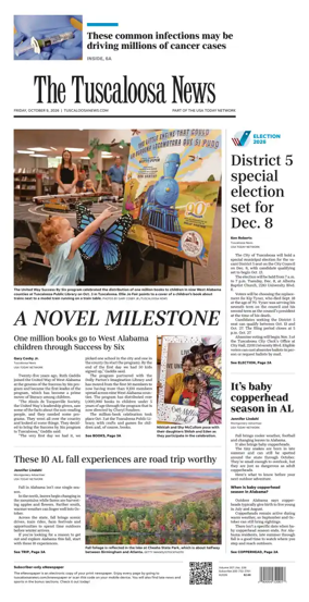Cover of The Tuscaloosa News