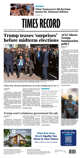 Cover of Times Record (Ft. Smith Southwest)