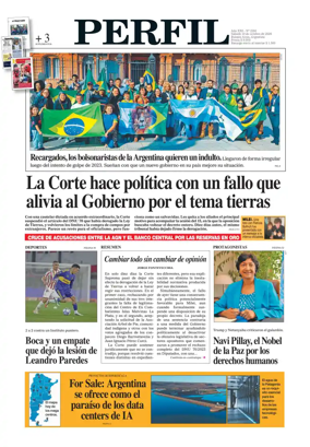 Cover of Perfil (Sabado)