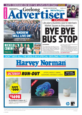Cover of Geelong Advertiser
