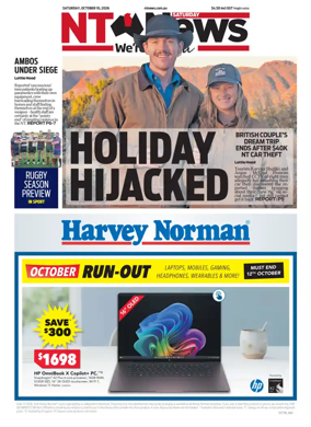 Cover of NT News