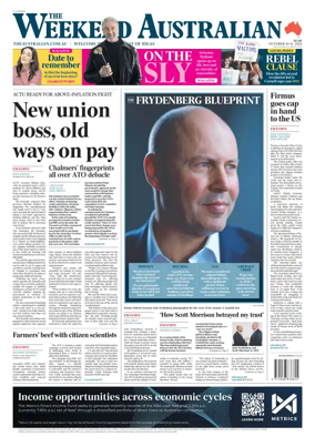 Cover of The Australian