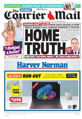 Cover of The Courier-Mail