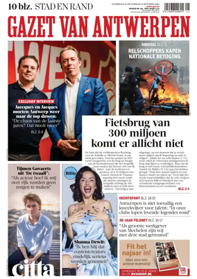 Cover of Gazet van Antwerpen Stad en Rand