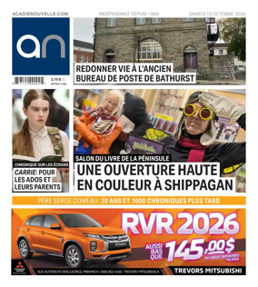 Cover of Acadie Nouvelle