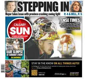 Cover of Calgary Sun