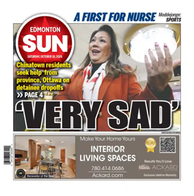 Cover of Edmonton Sun