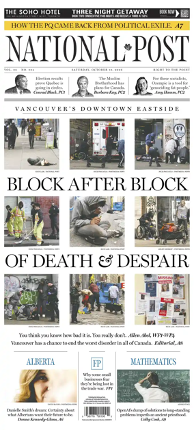Cover of National Post - (Latest Edition)