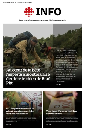 Cover of Radio-Canada Info