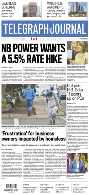 Cover of Telegraph-Journal