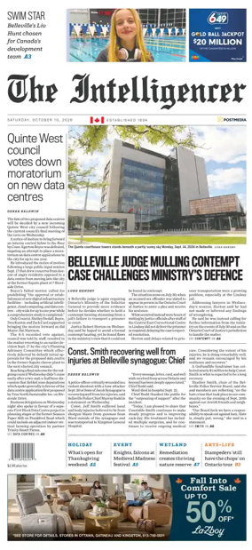 Cover of The Intelligencer (Belleville)