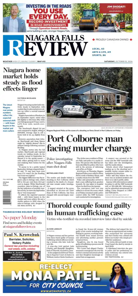 Cover of The Niagara Falls Review