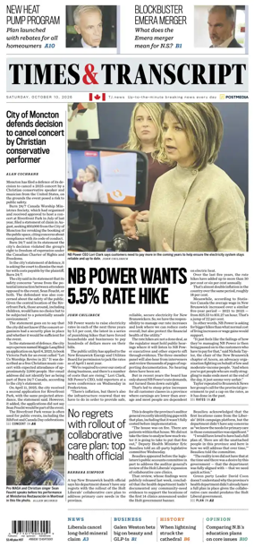 Cover of Times & Transcript