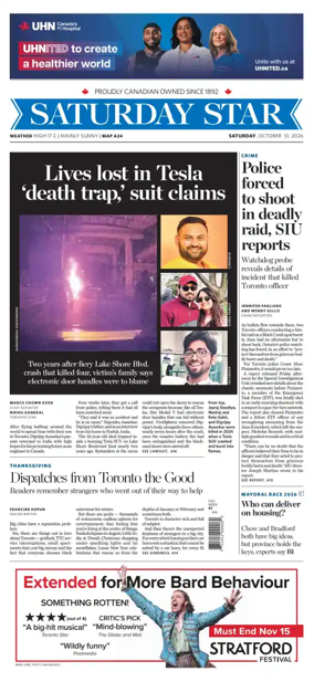 Cover of Toronto Star