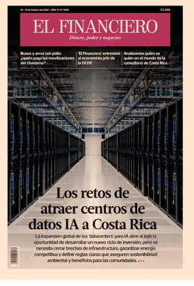 Cover of El Financiero (Costa Rica)