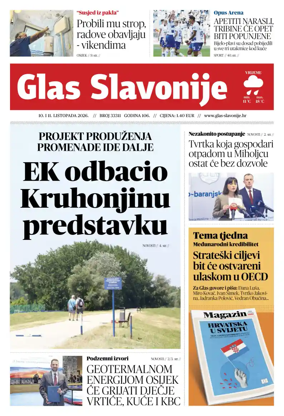 Cover of Glas Slavonije