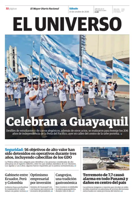 Cover of El Universo