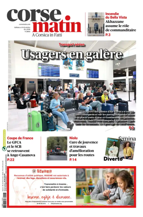 Cover of Corse Matin