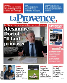 Cover of La Provence Aubagne-La Ciotat