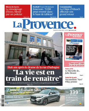 Cover of La Provence Marseille