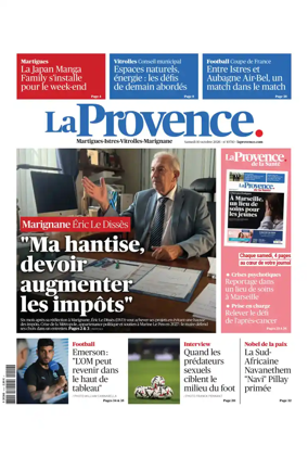Cover of La Provence Martigues-Istres-Vitrolles-Marignane