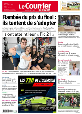 Cover of Le Courrier de l’Ouest (Deux-Sevres)