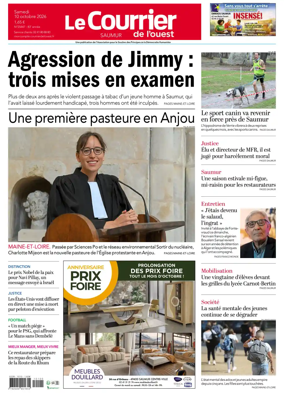 Cover of Le Courrier de l’Ouest (Saumur)