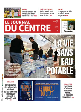 Cover of Le Journal du Centre
