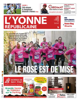 Cover of L'Yonne Republicaine