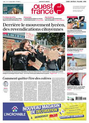 Cover of Ouest France (Caen - Bayeux - Falaise - Vire)