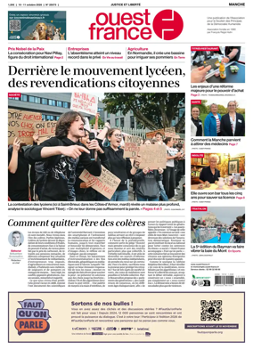 Cover of Ouest France (Manche)