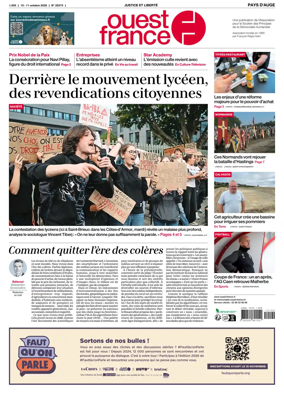 Cover of Ouest France (Pays d'Auge)