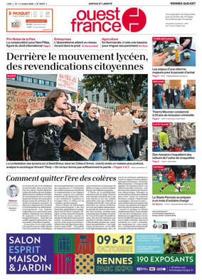 Cover of Ouest-France (Rennes Sud-Est)