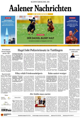 Cover of Aalener Nachrichten