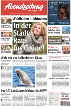 Cover of Abendzeitung Munchen