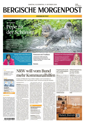 Cover of Bergische Morgenpost Wermelskirchen/Huckeswagen/Radevormwald