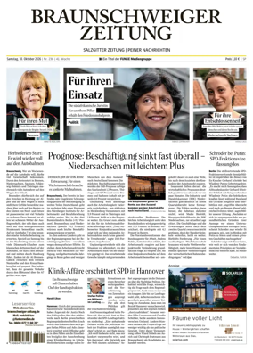 Cover of Braunschweiger Zeitung (Peine)