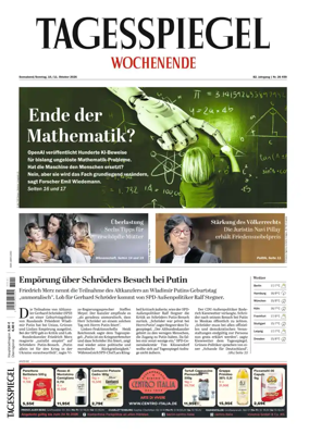 Cover of Der Tagesspiegel