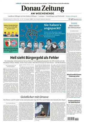 Cover of Donau Zeitung