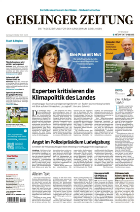 Cover of Geislinger Zeitung