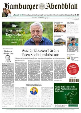 Cover of Hamburger Abendblatt (Hamburg)