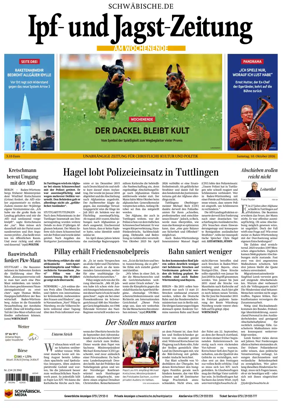 Cover of Ipf- und Jagst-Zeitung