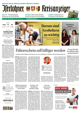 Cover of Iserlohner Kreisanzeiger und Zeitung (Iserlohn)