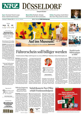 Cover of Neue Rhein Zeitung (Dusseldorf)