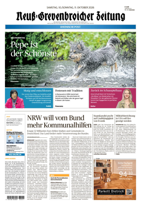Cover of Neuss-Grevenbroicher Zeitung Neuss