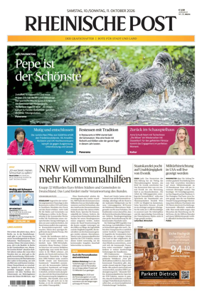 Cover of Rheinische Post - Xanten and Moers
