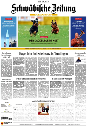 Cover of Schwabische Zeitung (Biberach)