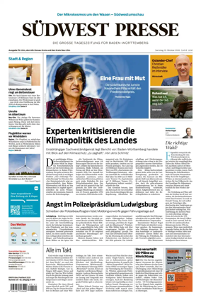 Cover of Sudwest Presse