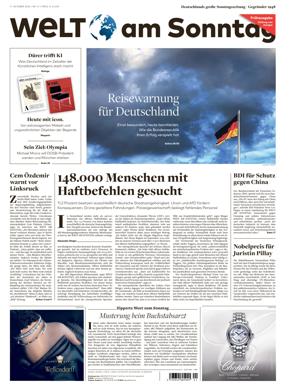 Cover of Welt am Sonntag
