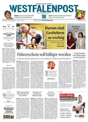 Cover of Westfalenpost (Balve)